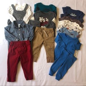 Bundle of boys clothes - 12 months